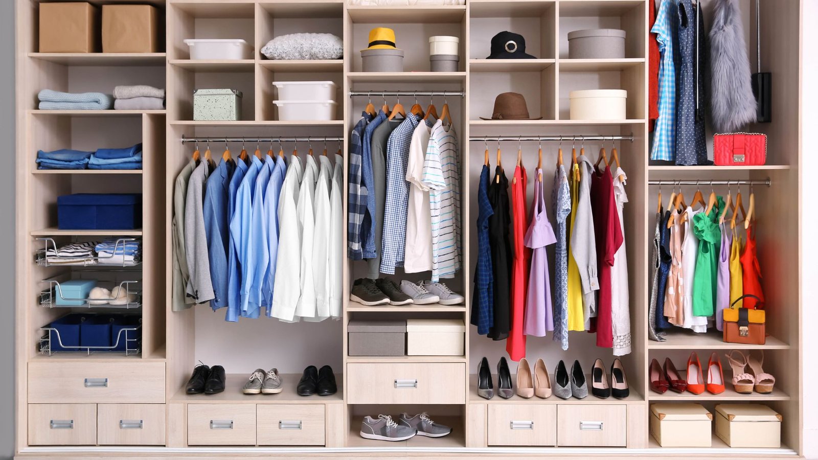 How to Organize Your Clothes Closet